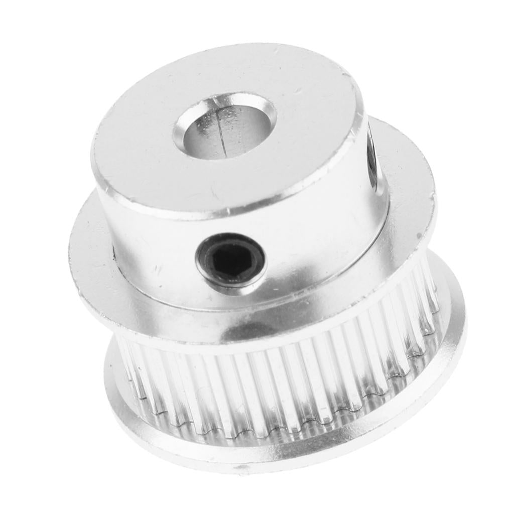 Aluminum Alloy 3D Printer GT2 Timing Belt Pulley 30 Teeth Bore 5mm