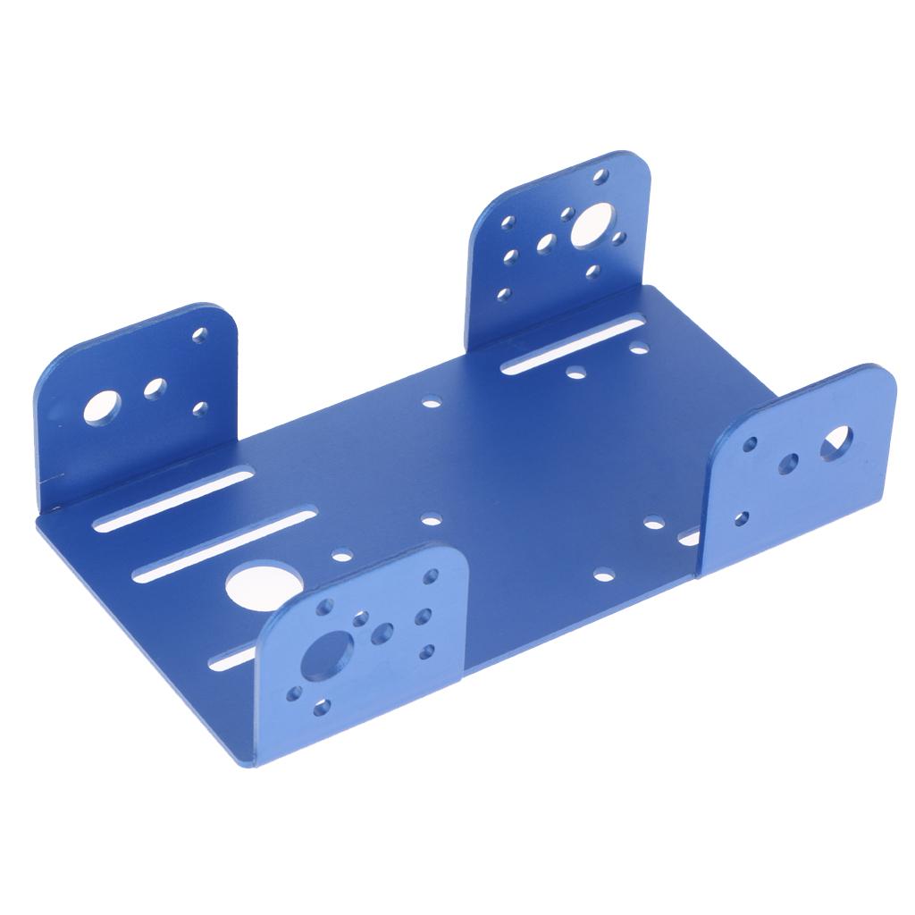 DIY TP101 Robot Chassis Tank Smart Car Kit With Crawler Motor Blue