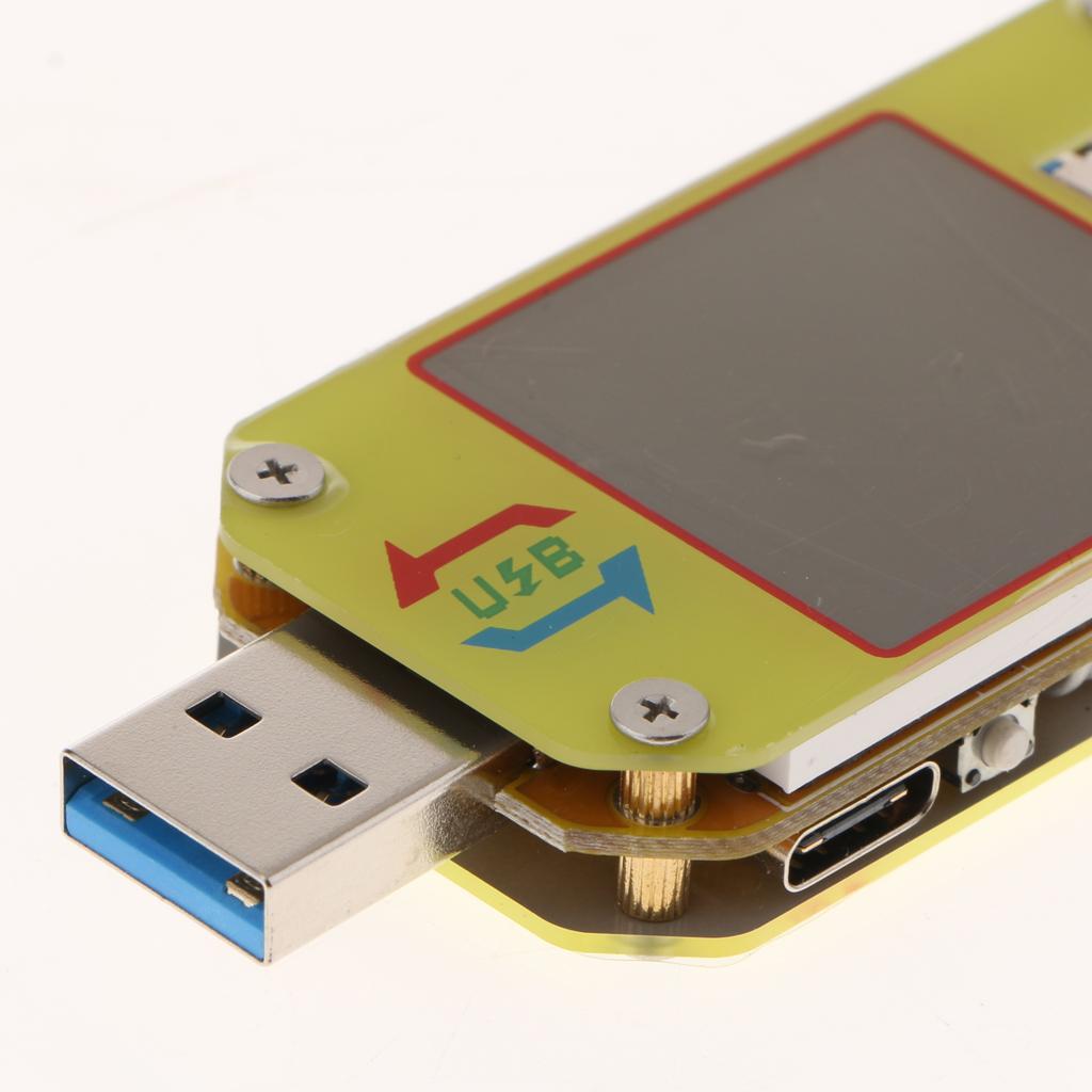 UM34/UM34C Voltage Current Meter Battery Tester USB 3.0 LCD UM34