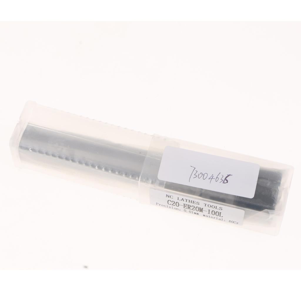 100mm Straight Shank Collet Chuck Holder for CNC Milling Lathe C20-ER20M100L
