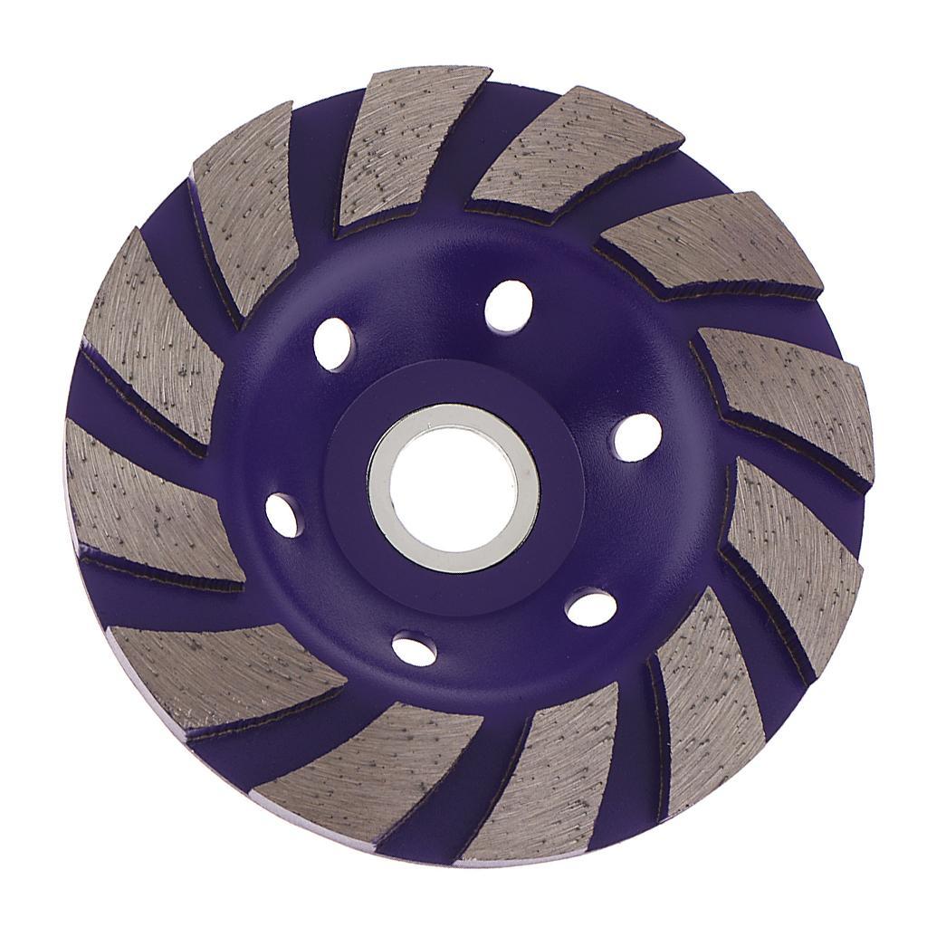 Grinding Cup Diamond Cutting Concrete Granite Terrazzo Stone 100 purple 5mm
