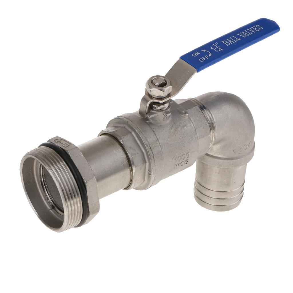 Ton Barrel Outlet Oil Mouth/Faucet 90 Degree 20mm Male Threaded 40.5MM