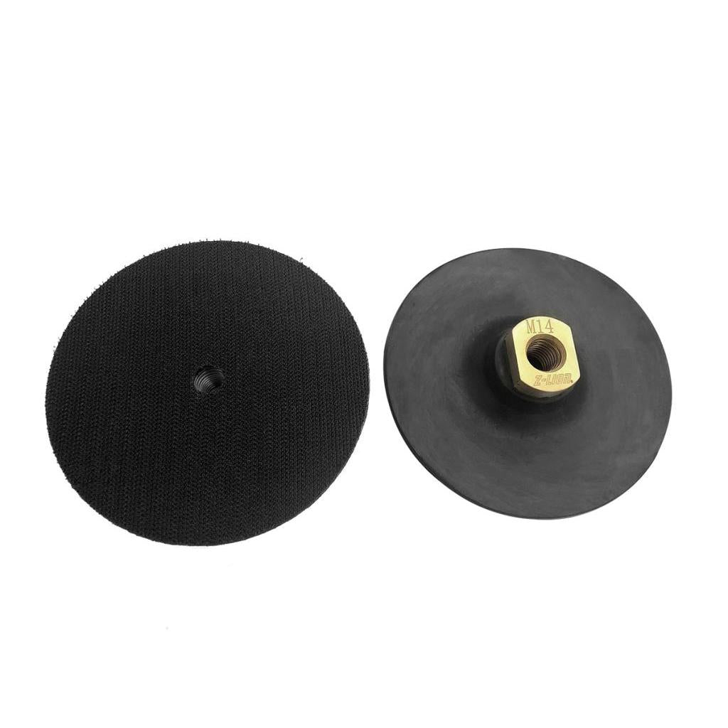 Rubber Back Holder / Soft Polishing pad for Diamond Polishing Pads 4inch M14