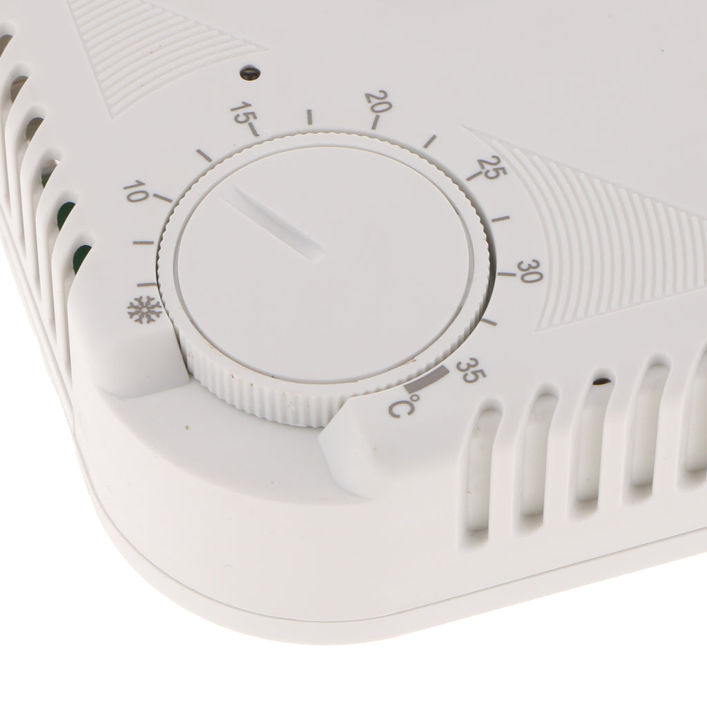 Floor Heating Manual Thermostat Air Condition Temperature Control Switch 10A