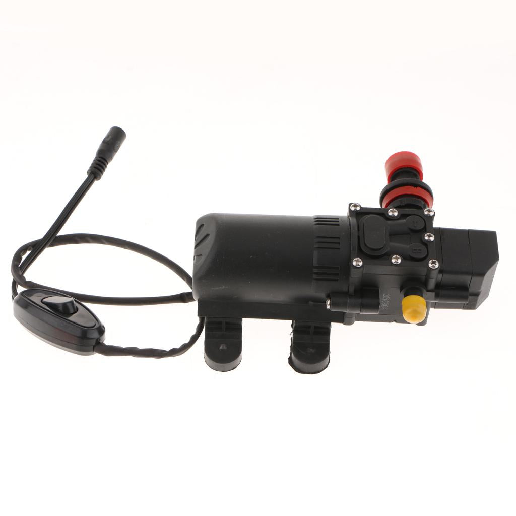 DC 12V 60W Motor High Pressure Single Head Diaphragm Water Pump 5.5L/Min