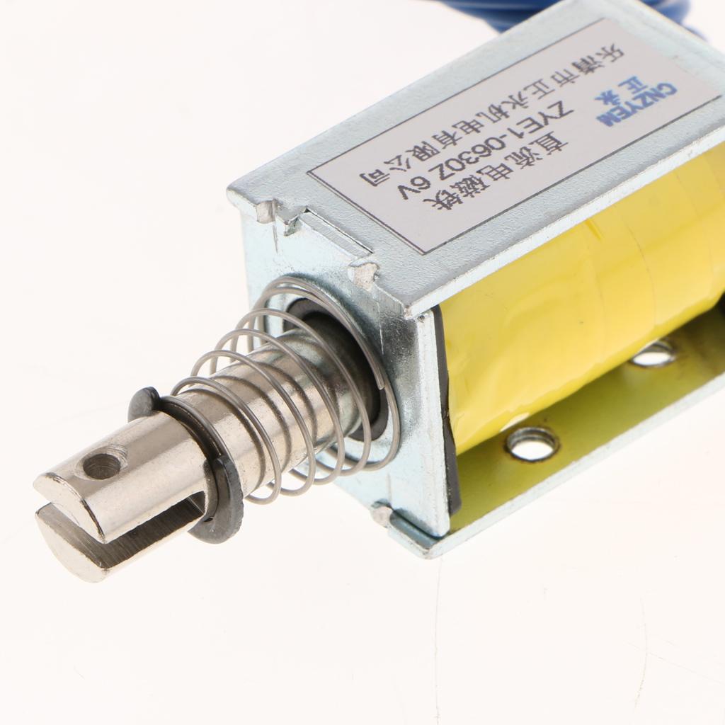 ZYE1-0630Z Linear Mini Push Pull Solenoid Electromagnet Reset DC6V