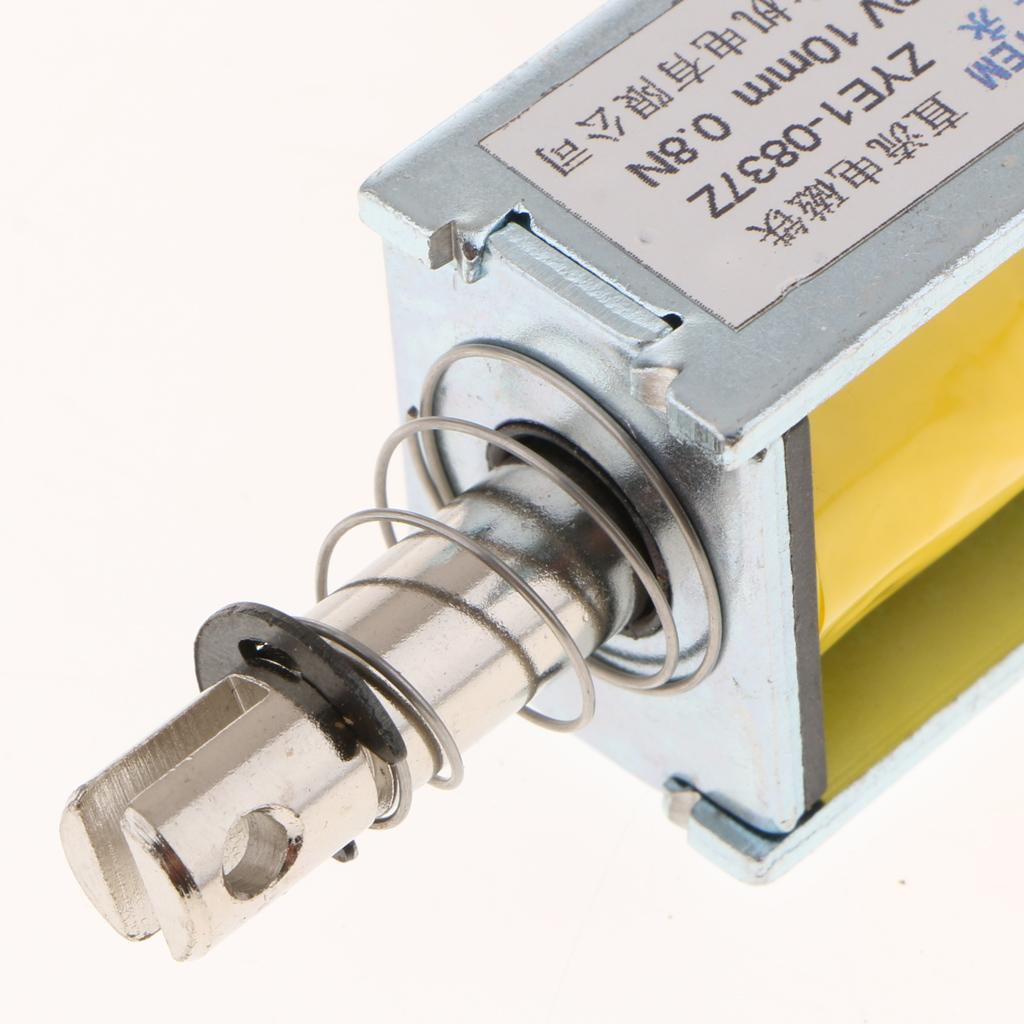 DC With Push Pull Solenoid Bolt Locks Automatically 12V