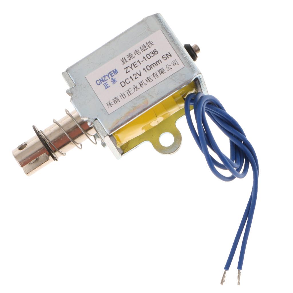 DC With Push Pull Solenoid Bolt Locks Automatically 12V ZYE1-1038
