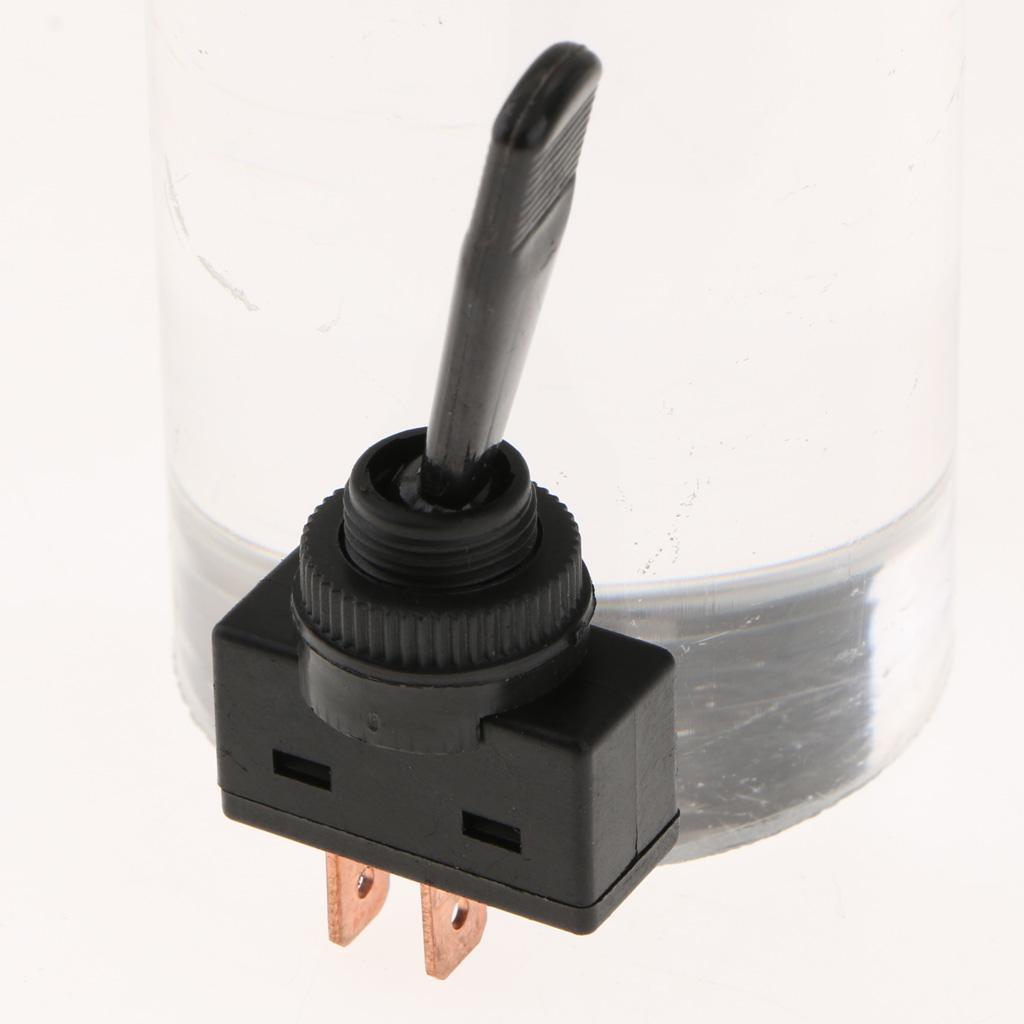 ASW-13D 2pin 12mm Car Toggle Switch 12V/20ADC 10A/125VAC