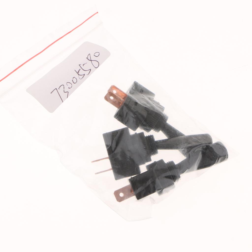 ASW-13D 2pin 12mm Car Toggle Switch 12V/20ADC 10A/125VAC