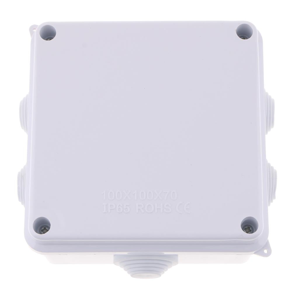 IP65 Waterproof ABS Plastic Enclosure Case Junction Box 100x100x70 mm