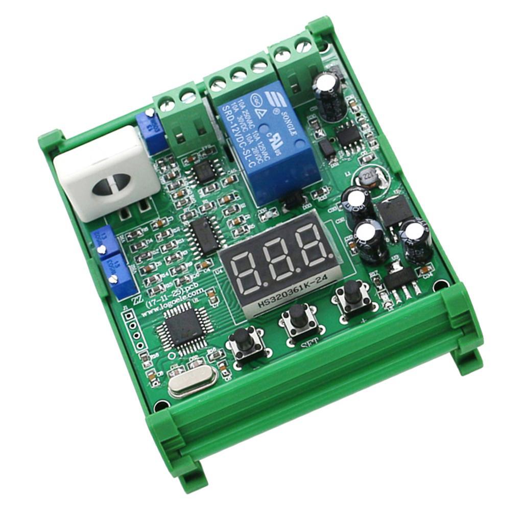 DC Current Display Detection Tester Meter Board Sensor Module 0-10A w/Base