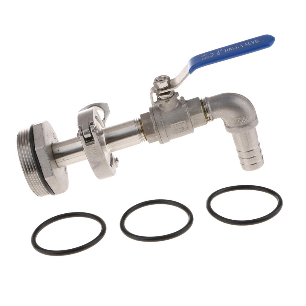 90 Degree Ton Barrel Replacement Outlet Tap for Oil Water Outlet Discharge Port Inner Diameter 20MM