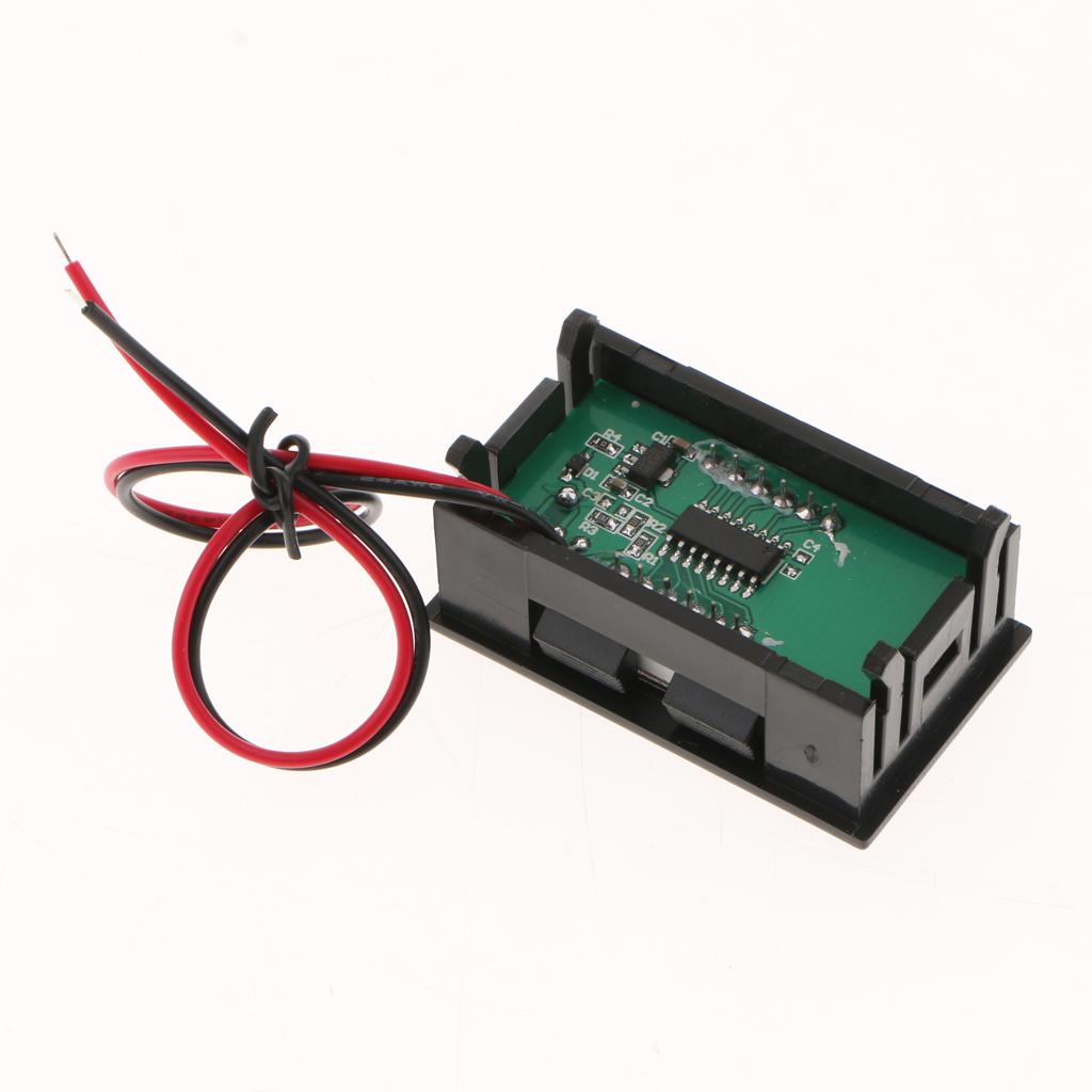 0.56 inch 2-wire 4.5-30V DC LED Display Digital Voltmeter Red