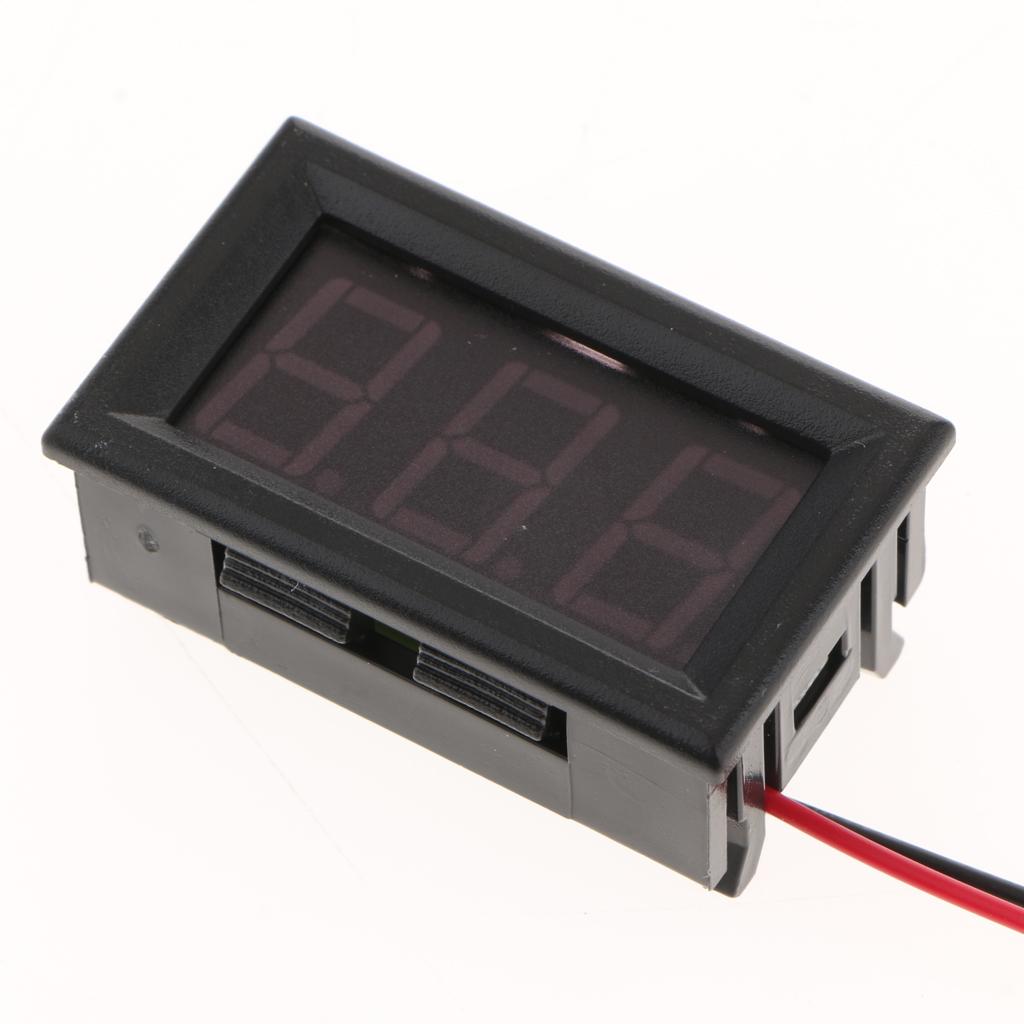 0.56 inch 2-wire 4.5-30V DC LED Display Digital Voltmeter Blue