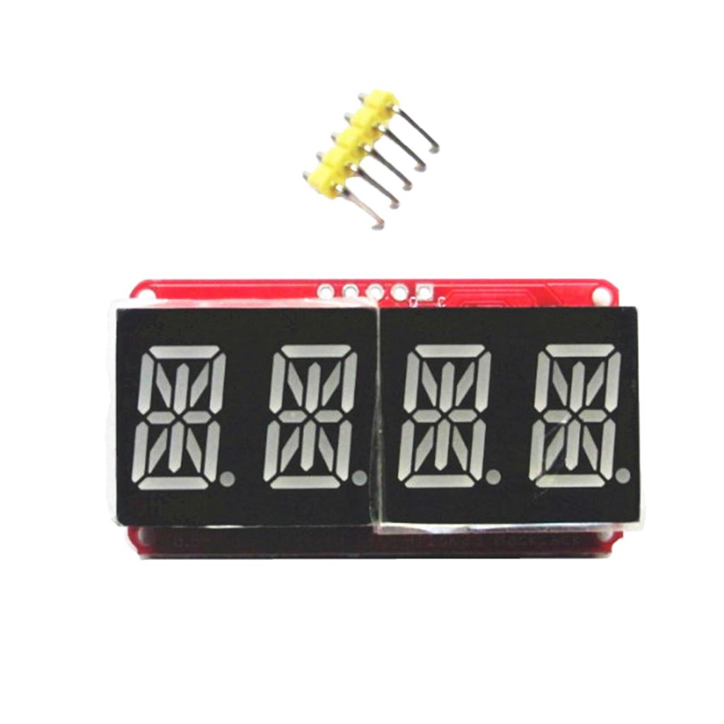 0.54 4 bit Digital LED Display Module I2C Interface For Red Green"
