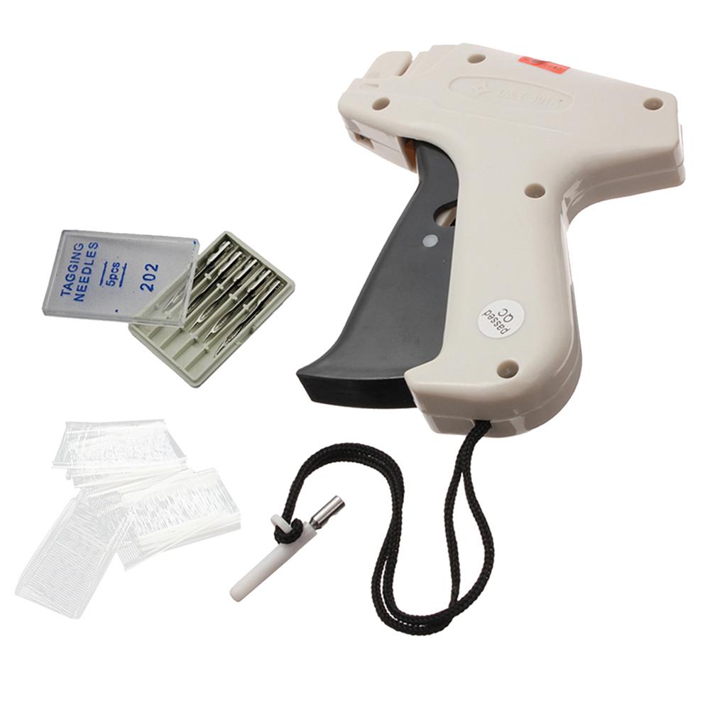 Clothes Garment Price Label Tagging Tag Machine + 1000 Barbs + 5 Needle