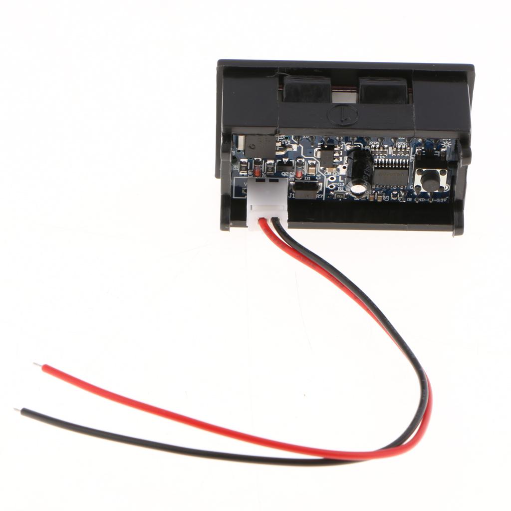 Battery Capacity Voltage Voltmeter Indicator Meter Monitor Digital LED