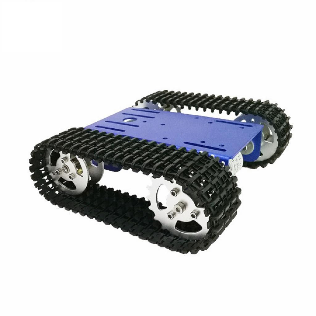 Mini T101 Smart Robot Chassis Tank Followed Car Platform with 33GB-520 Motor