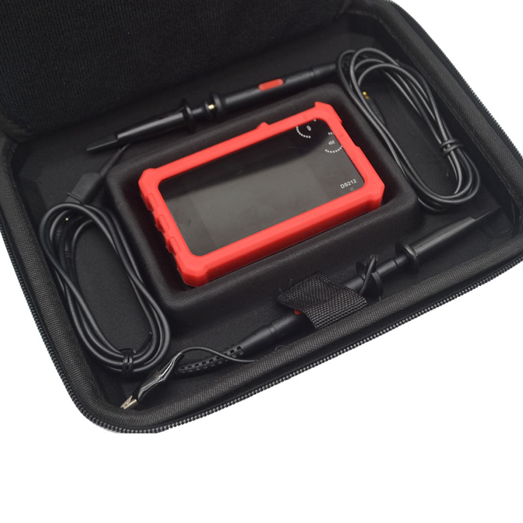 Portable Oscilloscope Storage Bag for DS211 DS212 DS213 LA104 Kit -Black