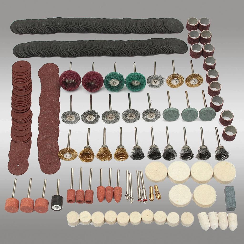 347Pcs Grinding Sanding Polishing Rotary Tool Wheel Accessory Kit For