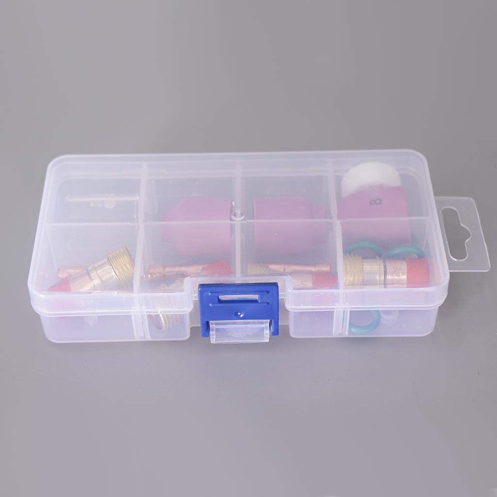 17pcs Welding Torch Cup Gas Kit Parts