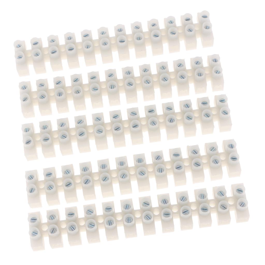 5pcs PA10 Barrier Terminal Strip Block