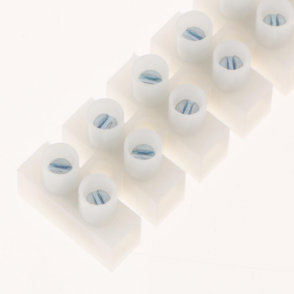 5pcs PA10 Barrier Terminal Strip Block