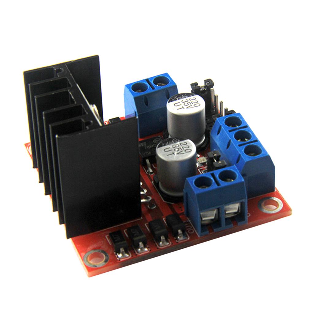 2H Bridge DC Stepper Motor Drive Module L298N RC Toy Car Tank RemoteControl