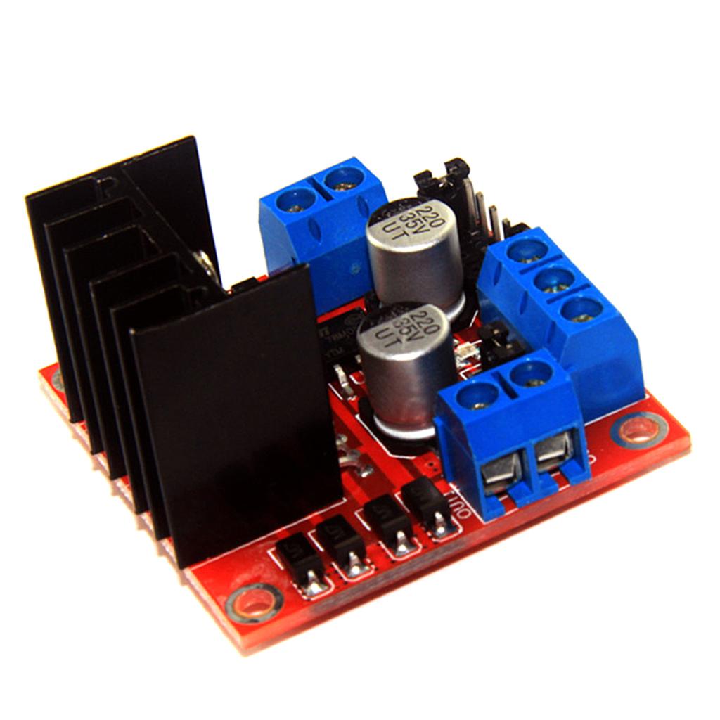 2H Bridge DC Stepper Motor Drive Module L298N RC Toy Car Tank RemoteControl