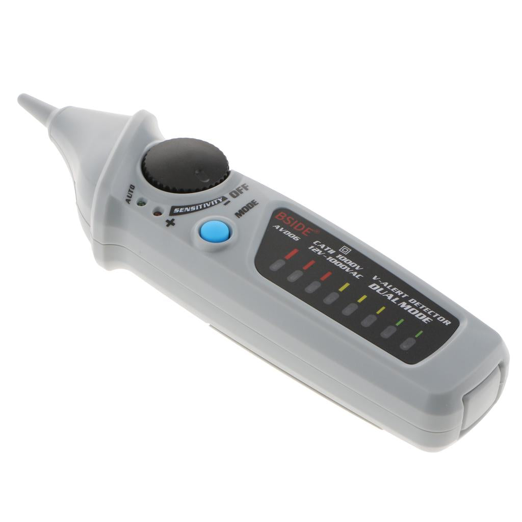 1 Piece BSIDE AVD06 Non-contact Voltage Detector Test Pen Power Tester Gray