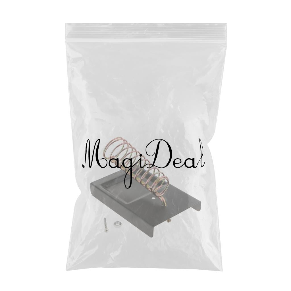 Circular Metal Soldering Solder Iron Support Stand Holder Bracket with Base