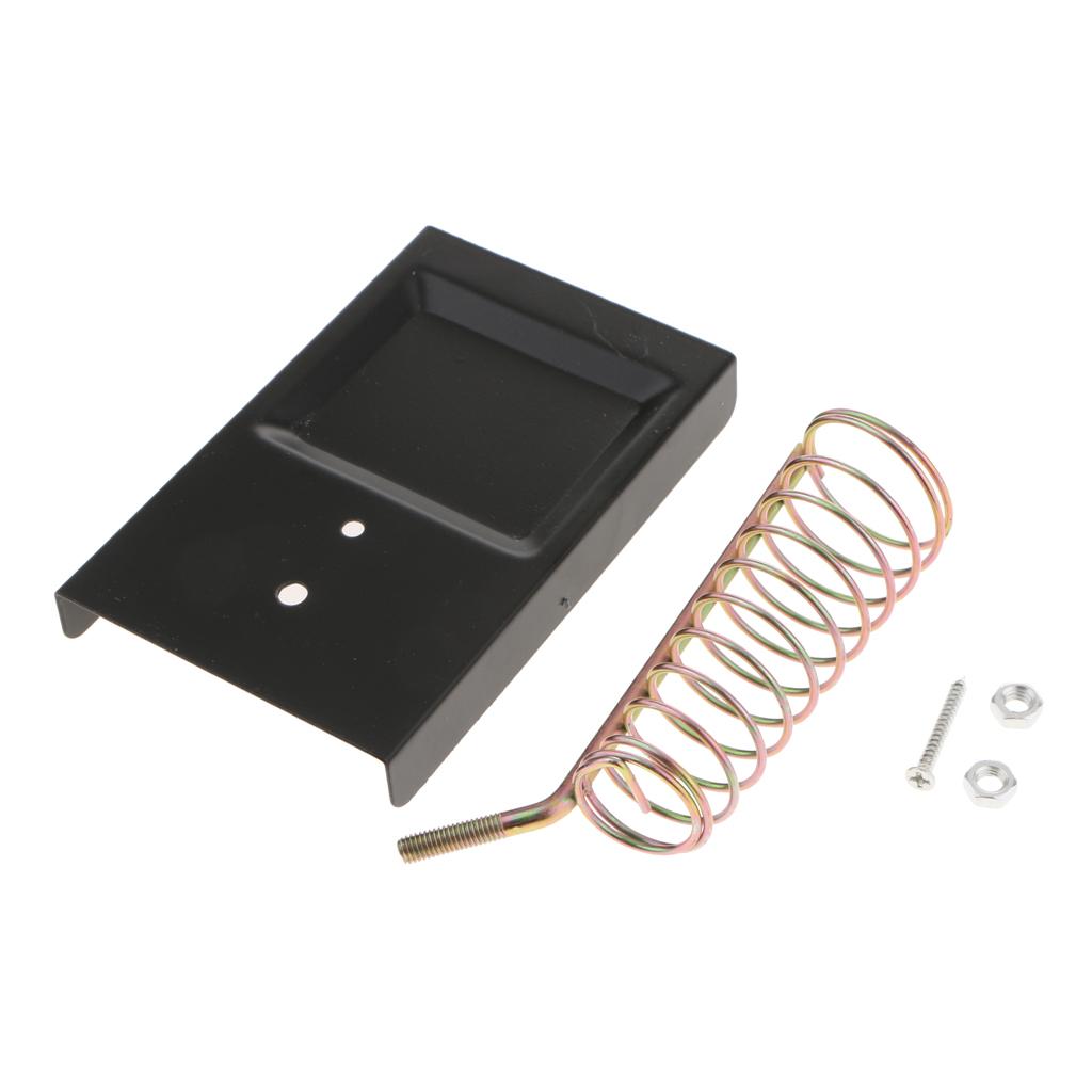 Circular Metal Soldering Solder Iron Support Stand Holder Bracket with Base