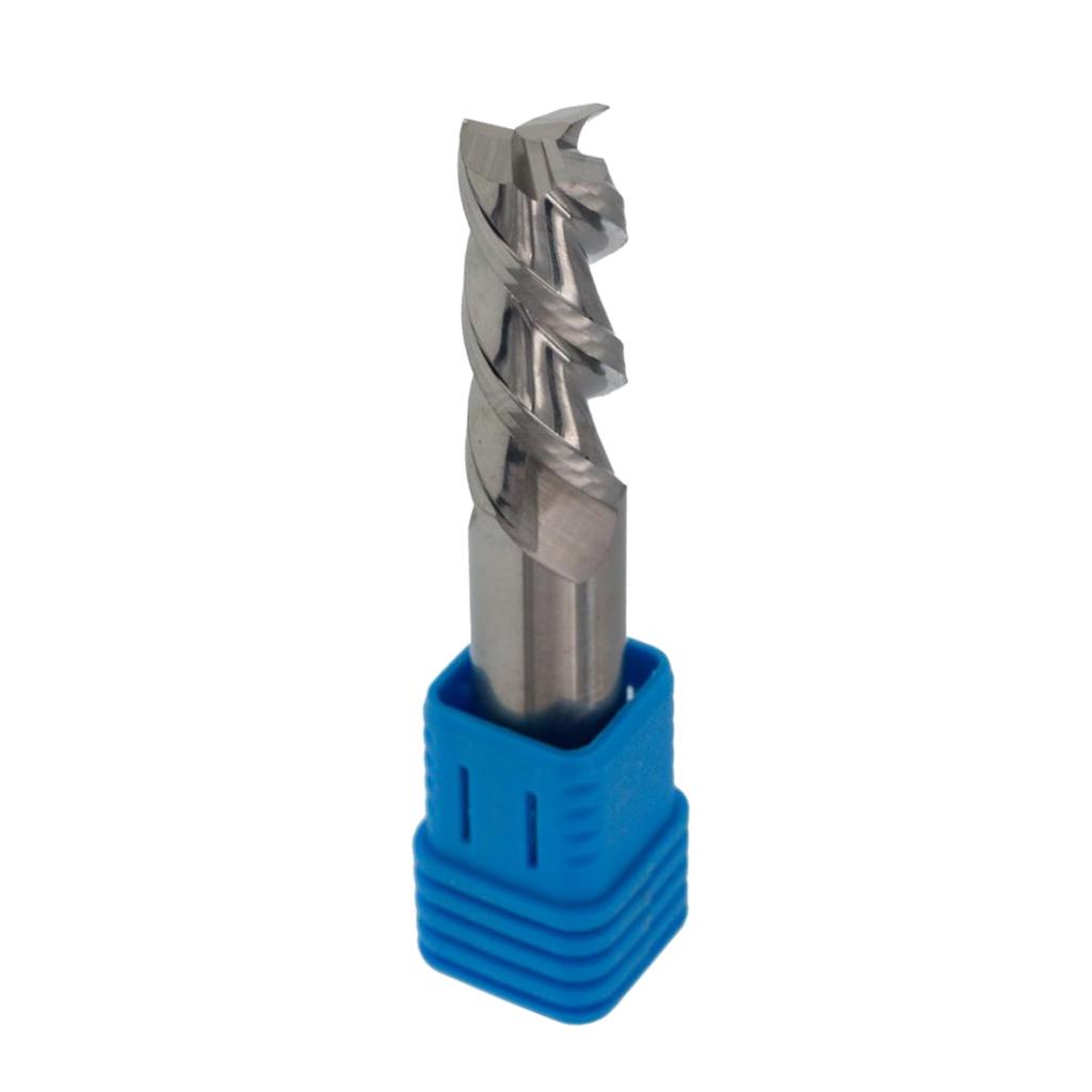 Three-edge Carbide Tungsten Steel Milling Cutter 3F Milling Cutter