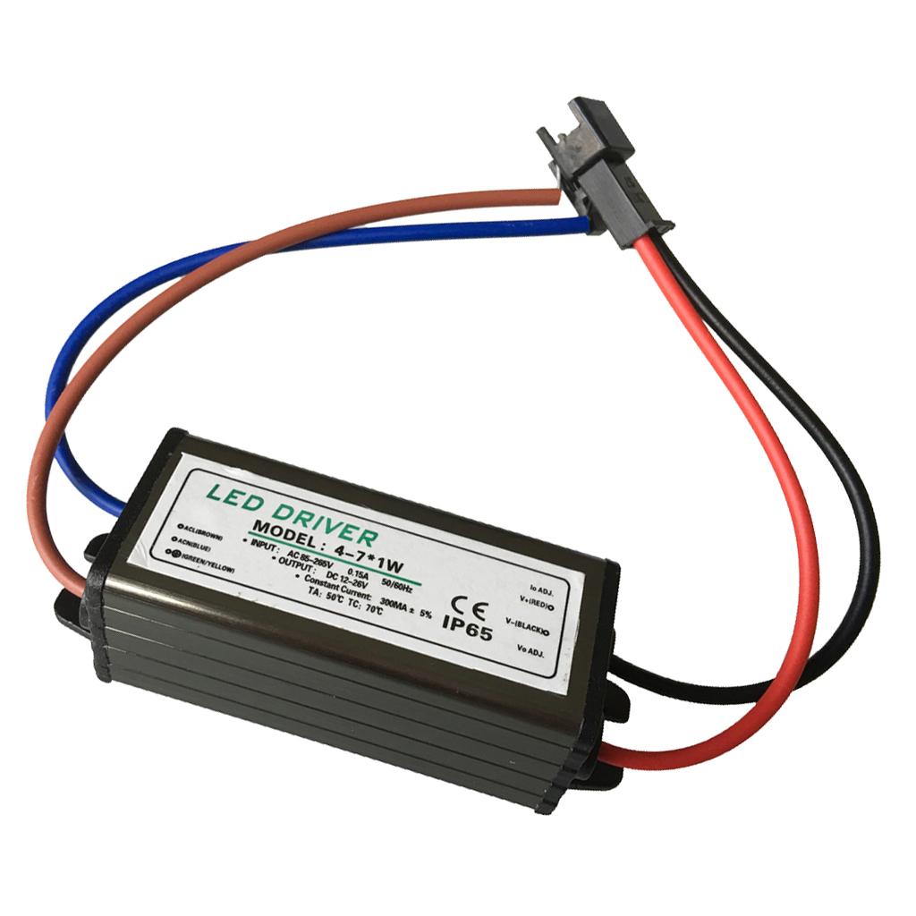 85-265V 4-7W Flood Light Wall Washer Driver Downlight LED Power Supply