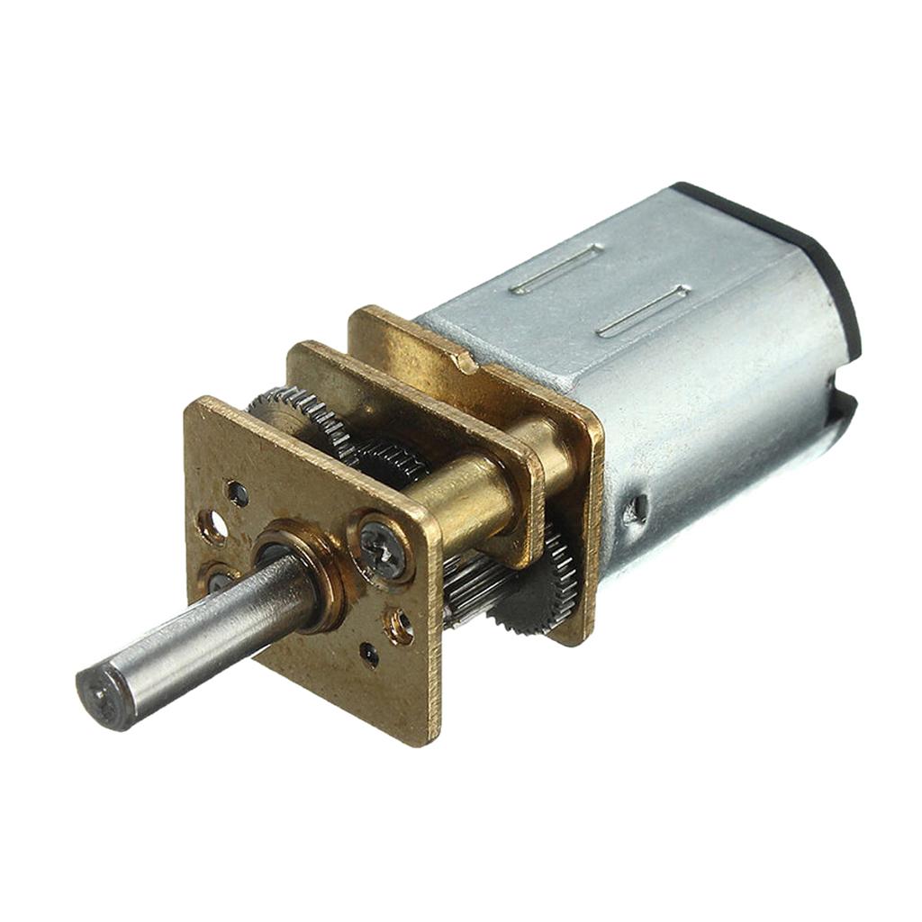 N20 DC 6V 200RPM Mini Metal Gear Motor With Gearwheel