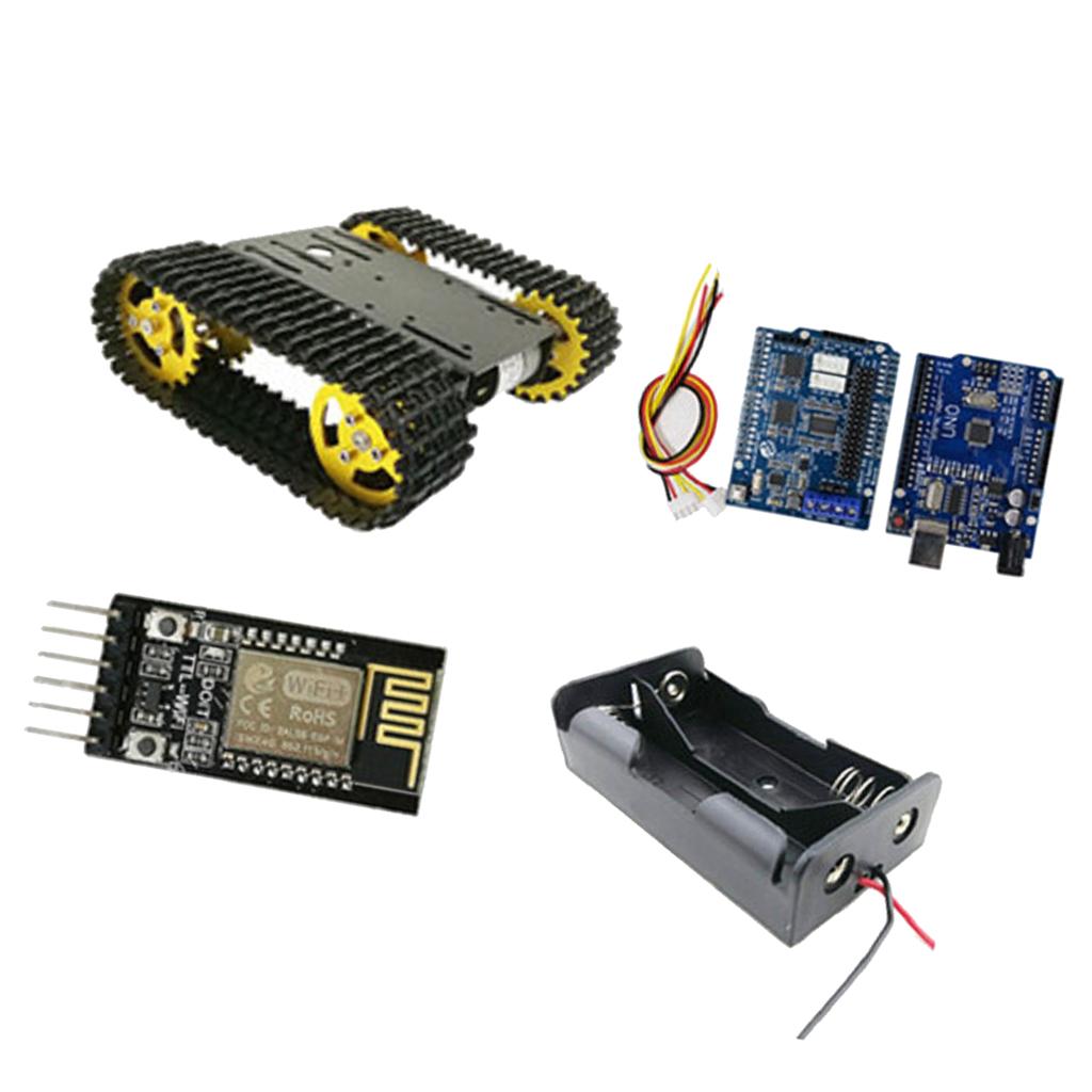 WIFI Control Robot Tank Chassis Car Kit with Development Board