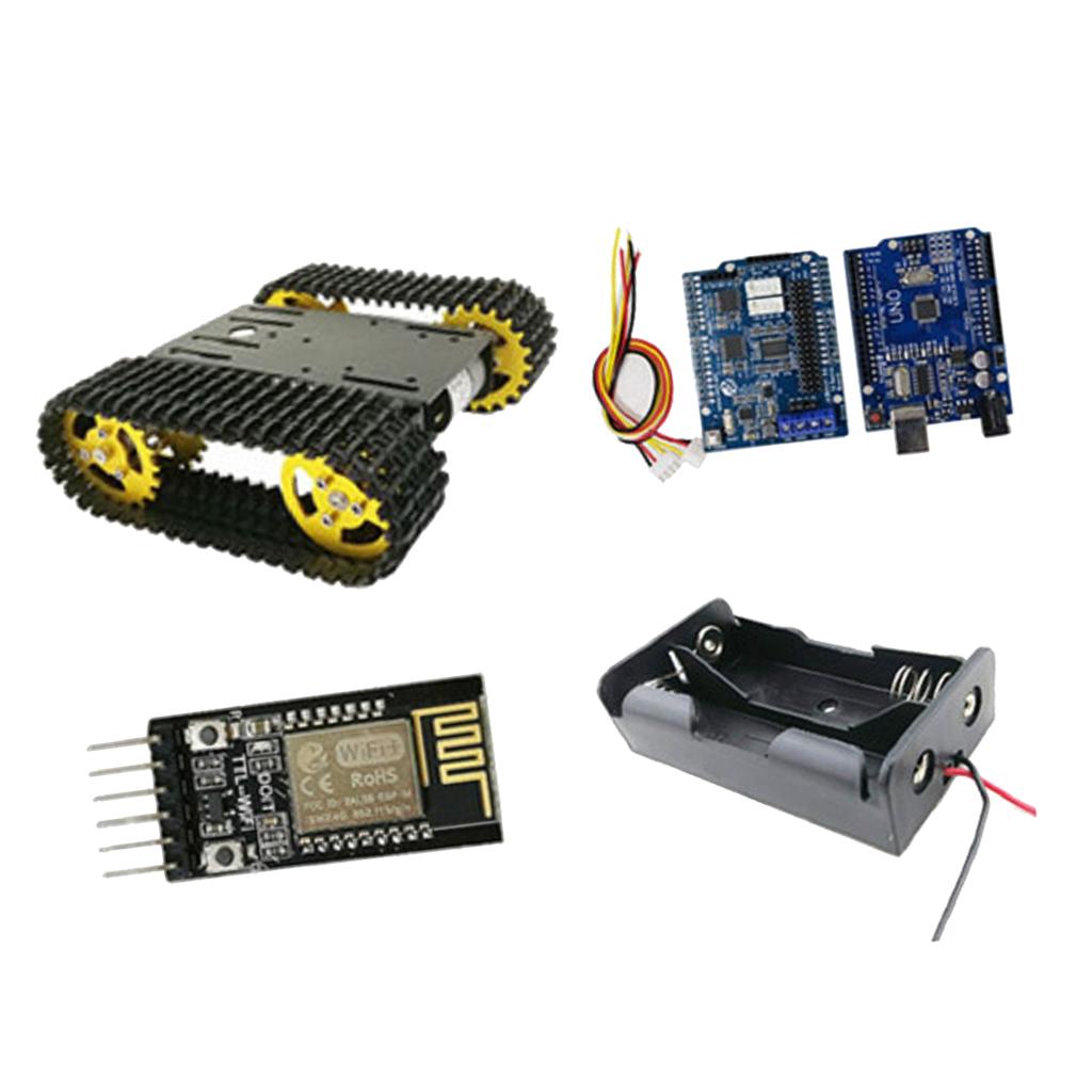 WIFI Control Robot Tank Chassis Car Kit with Development Board