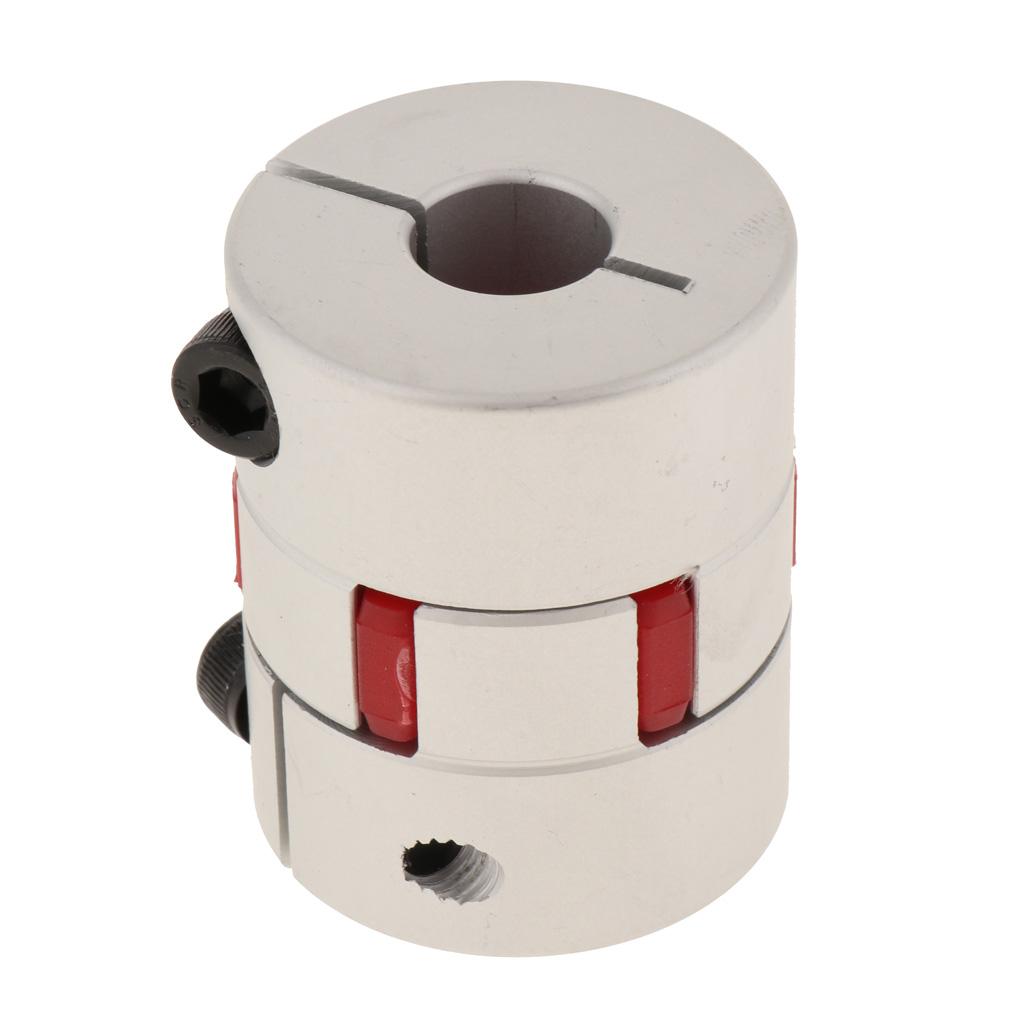 CNC Flexible Jaw Spider Plum Coupling Shaft Coupler D 40mm L50mm