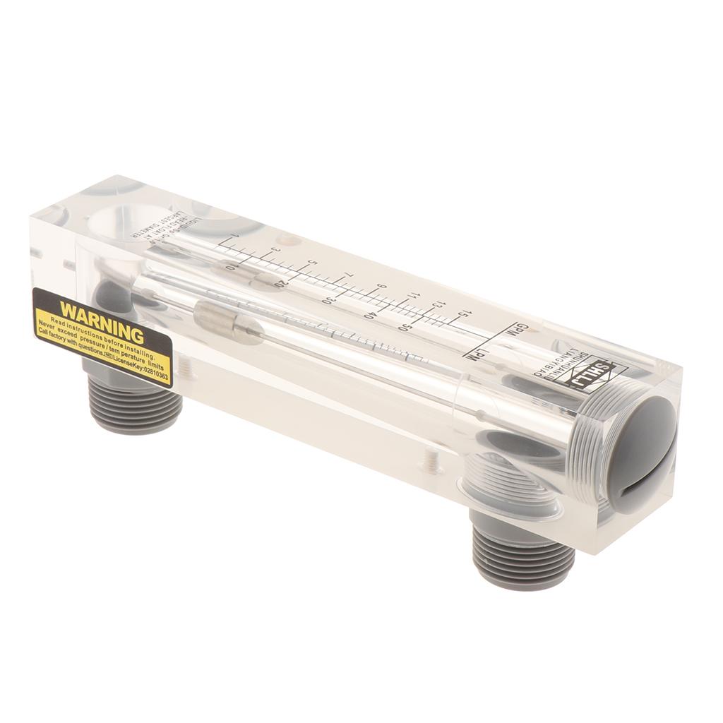 LZM-25G Type Gas Regulator Connect Test Water Float Meter 2-15GPM