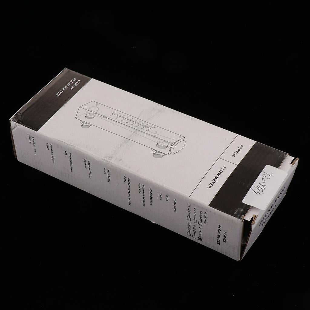 LZM-25G Type Gas Regulator Connect Test Water Float Meter 2-15GPM