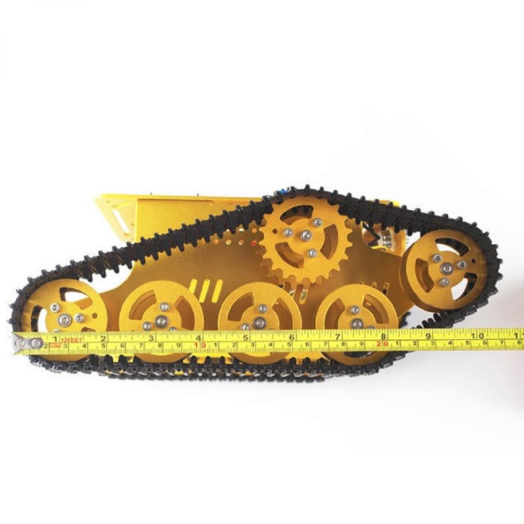T300 Crawler Robot Chassis Tank Car DIY Kits Plastic Track 12V Code Disc Motor