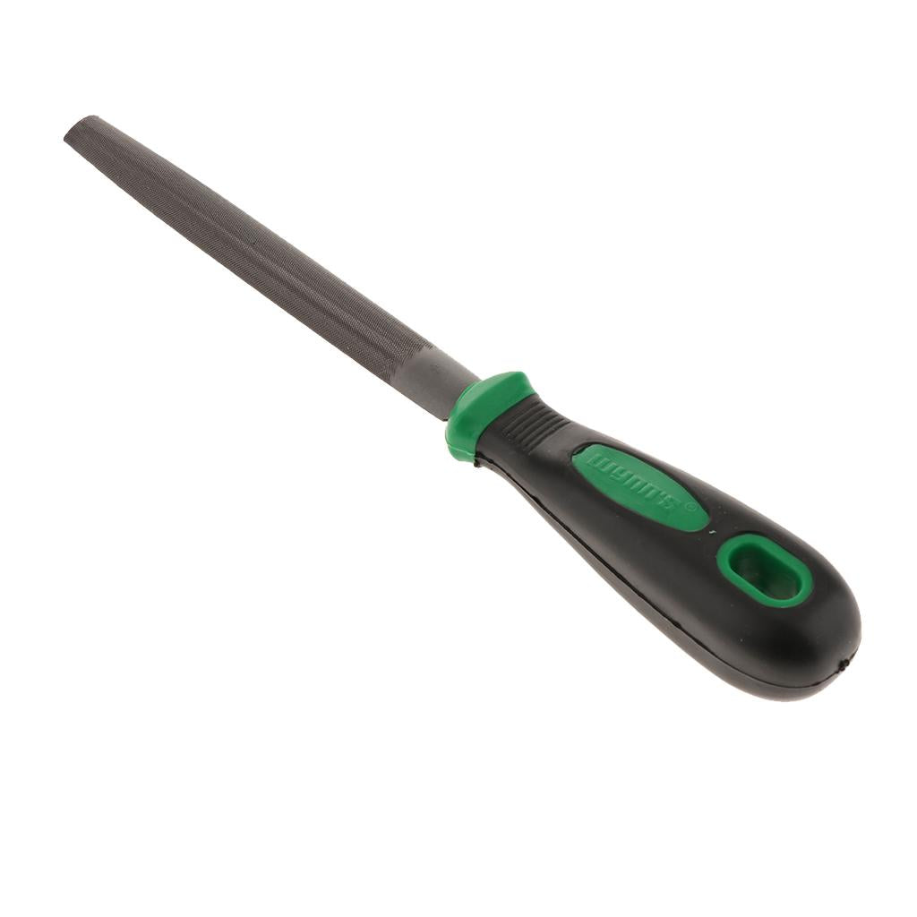 Double Color Handle Semicircular File Industry Tool Steel Needle Files 150mm