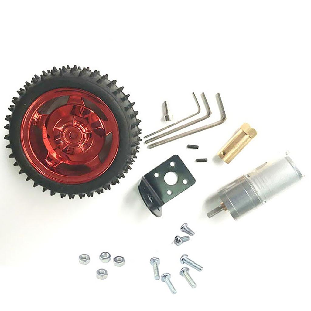 DOIT One Set Accessory for Robot Car Chassis Red