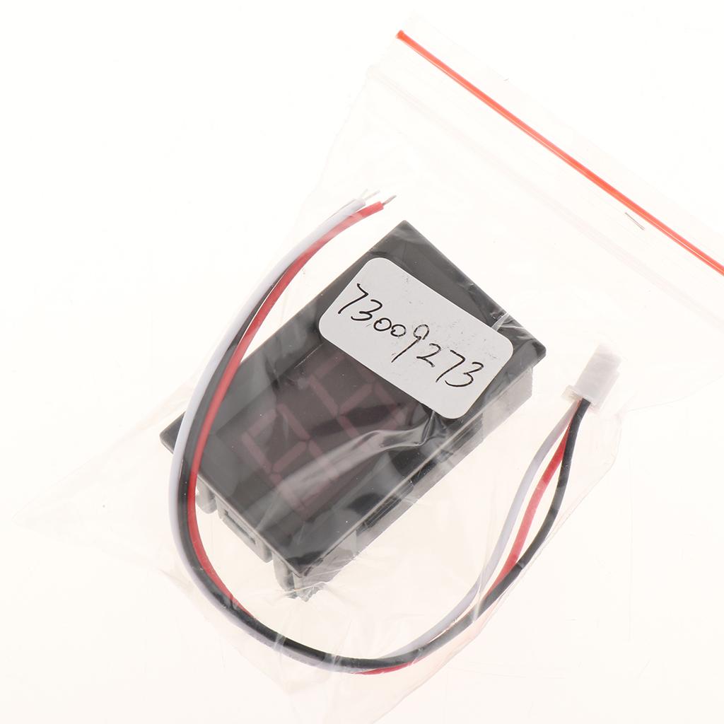 DC 0-100V Three-wire LED Panel Digital Voltage Volt Meter Display Voltmeter