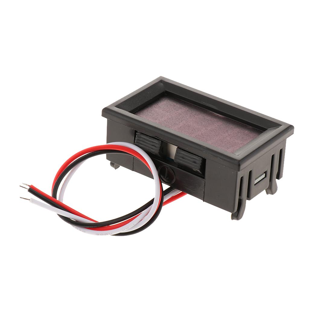 DC 0-100V Three-wire LED Panel Digital Voltage Volt Meter Display Voltmeter