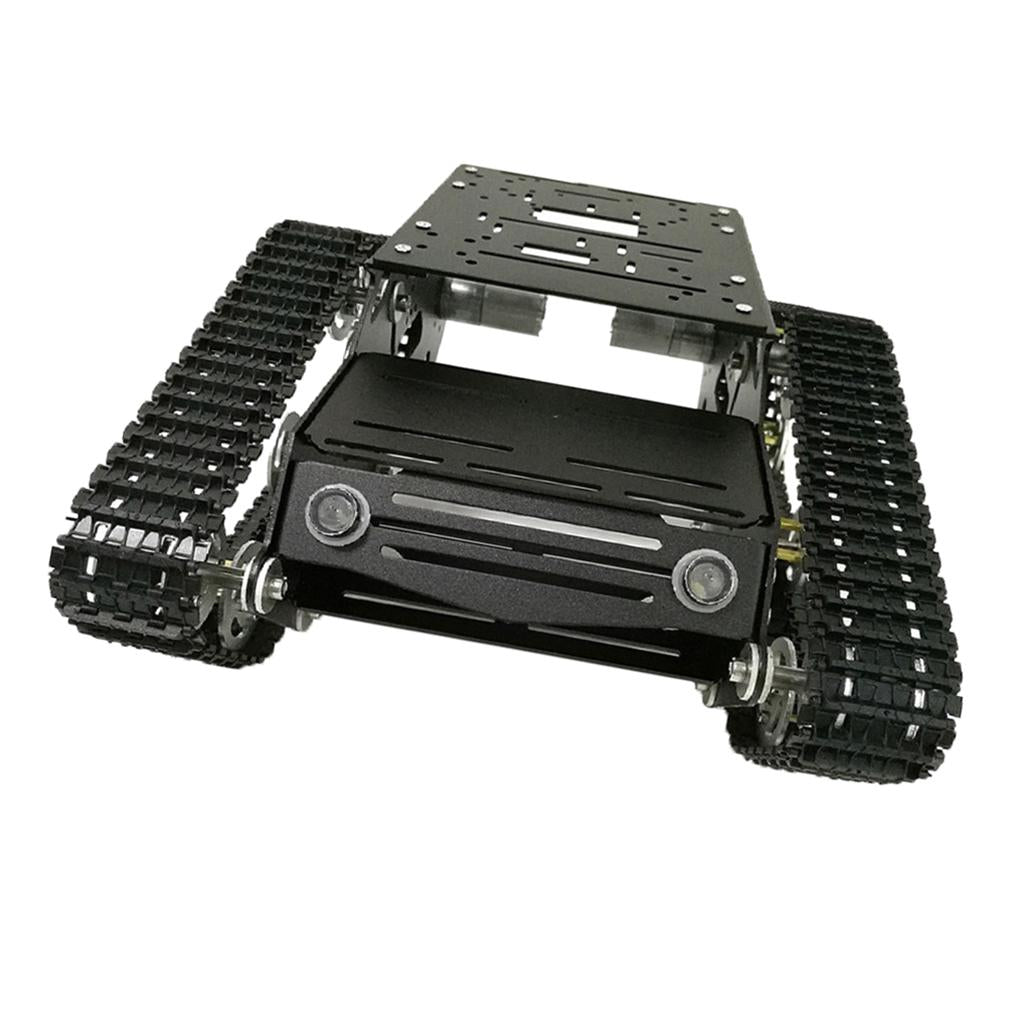 YP100 Tracked Robot Chassis with Motor for Robot 12V Motor Without Encoder