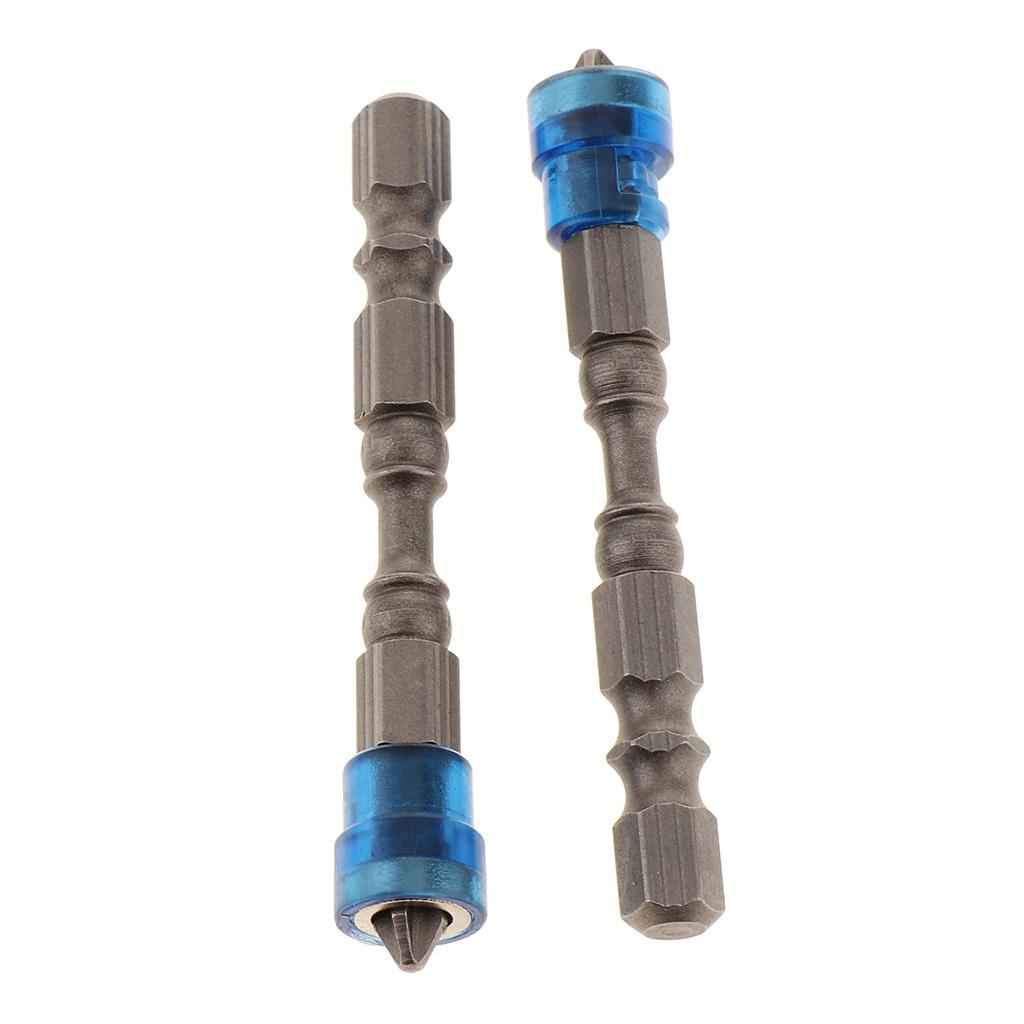 5 in 1 Phillips Cross Screwdriver Bit Set Hex for Drill Screw Driver Blue