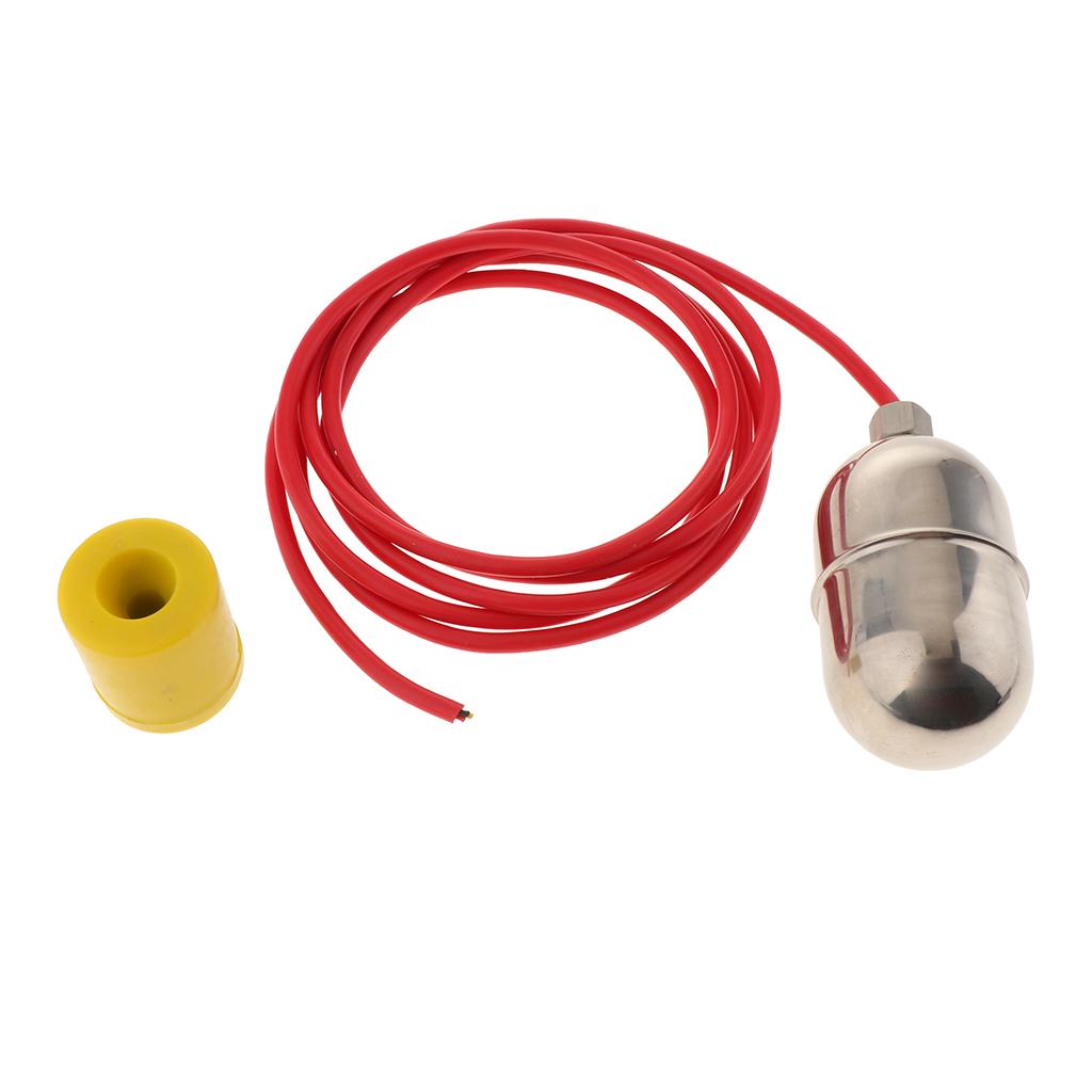 FYKG Tank Pool Level Liquid Sensor Water Float Switch Stainless Steel 3M
