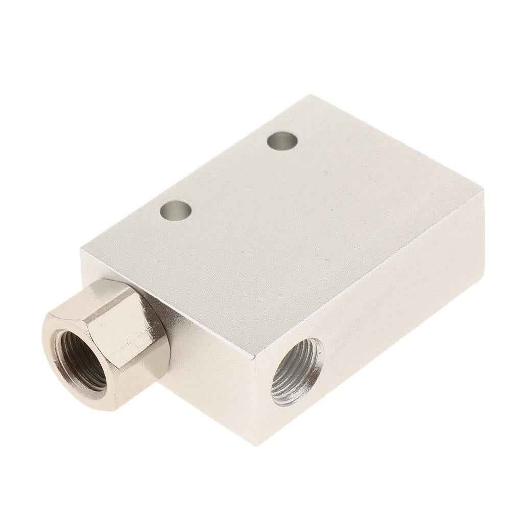 Aluminum Alloy Air Vacuum Generators Vacuum Generator 55x32x15mm